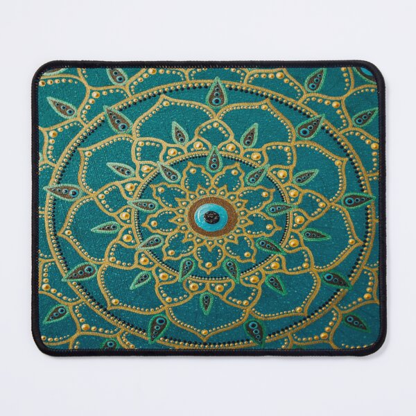 Item preview, Blue evil eye Mandala designed and sold by LosersVictory.