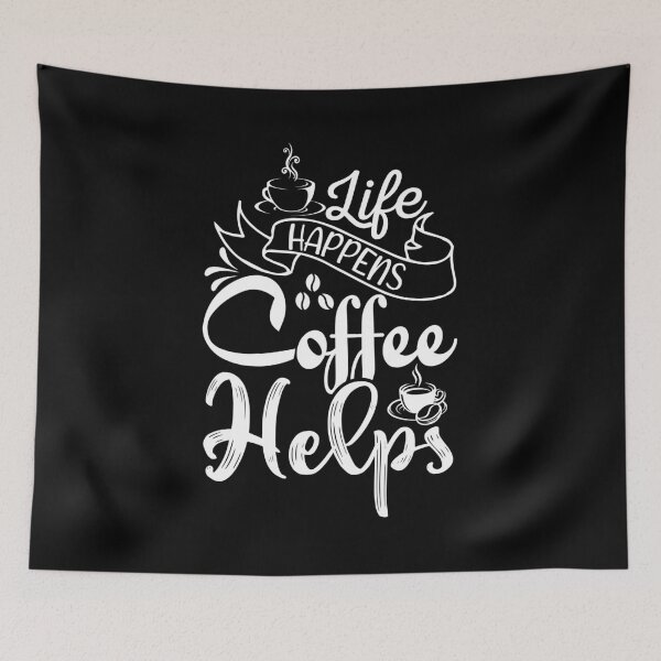Item preview, Life happens coffee helps designed and sold by pnkpopcorn.