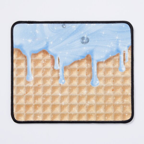 Item preview, Blueberry Ice Cream and Waffle Sweet Yummy Pattern designed and sold by Jolly-Yosei.