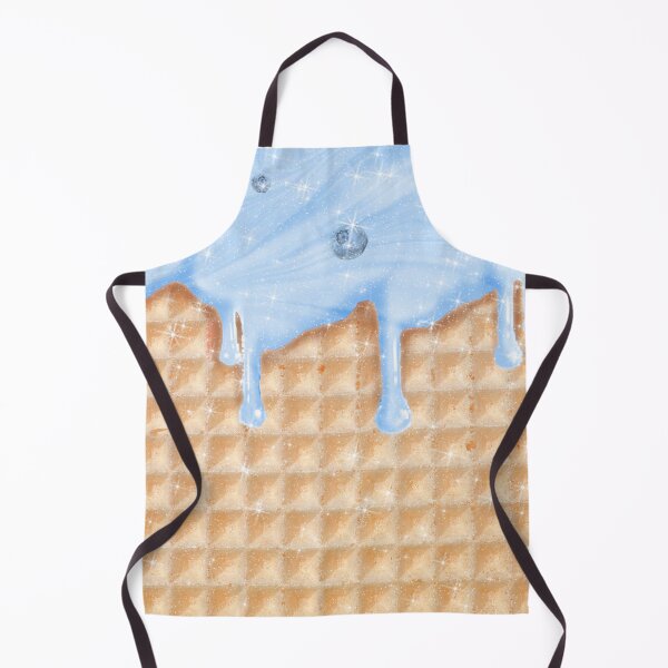 Item preview, Blueberry Ice Cream and Waffle Sweet Yummy Pattern designed and sold by Jolly-Yosei.