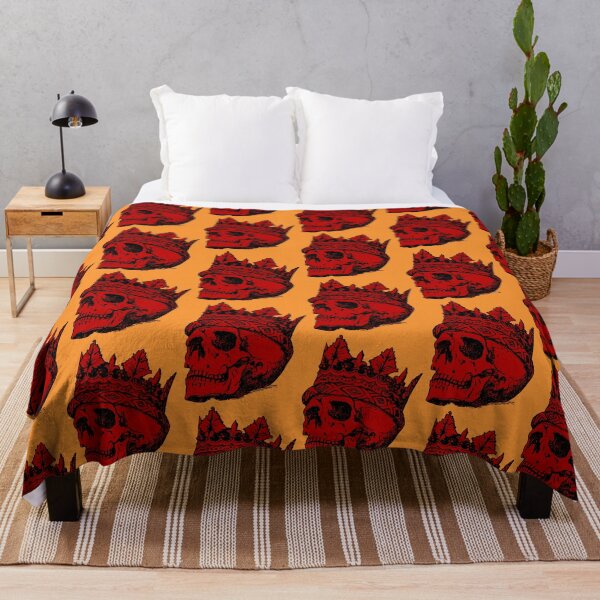 Item preview, King Skull (red) designed and sold by CtlAltDel.