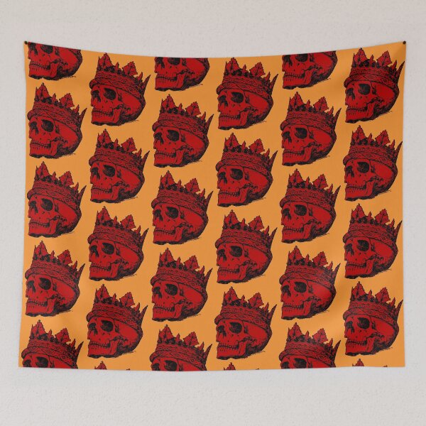 Item preview, King Skull (red) designed and sold by CtlAltDel.