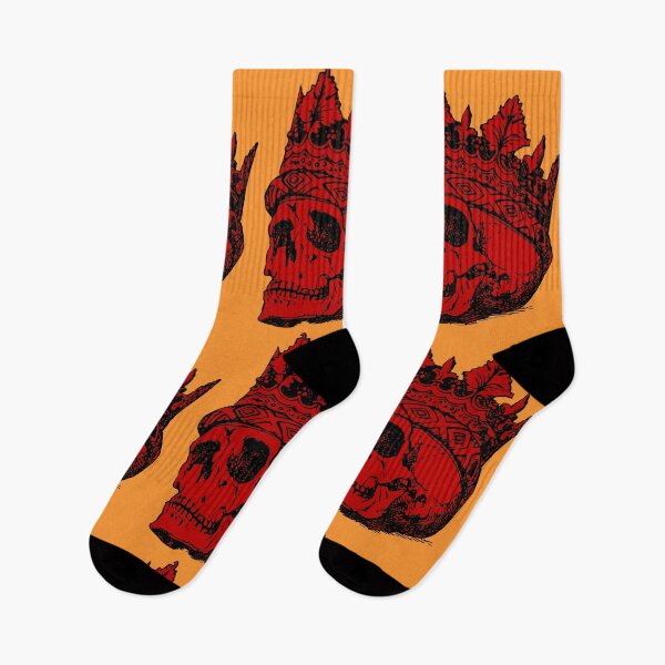 Item preview, King Skull (red) designed and sold by CtlAltDel.