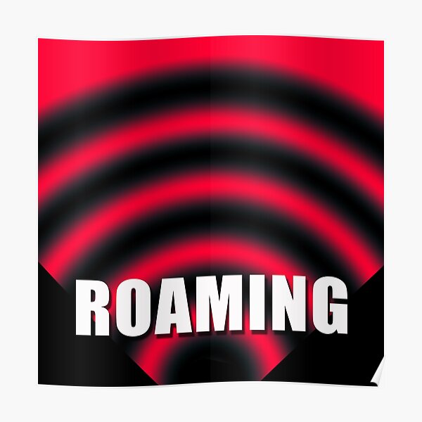 Roaming Symbol by Jan Marvin Poster