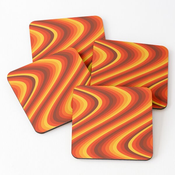 Item preview, 70s Vintage Retro Abstract Colorful Pattern designed and sold by ind3finite.