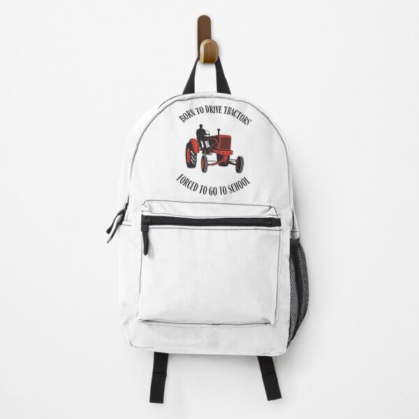 Item preview, Born to Drive Tractors, Forced to go to School Funny designed and sold by HQ Prints.