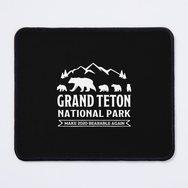 Item preview, Grizzly 399 Grand Teton National Park Make 2020 Bearable Pun designed and sold by beckergree.
