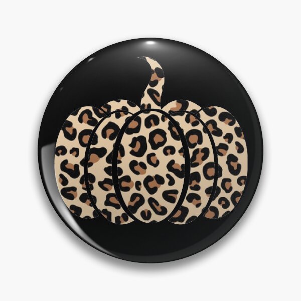 Item preview, Pumpkin, leopard animal print for autumn designed and sold by OrquideaCR.