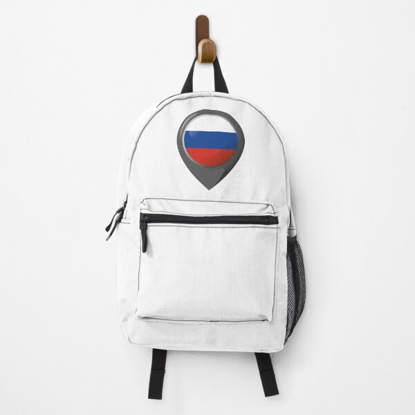Item preview, Icon representing location pin with the flag of Russia. Ideal for catalogs of institutional materials and geography designed and sold by LucianoCosmo.