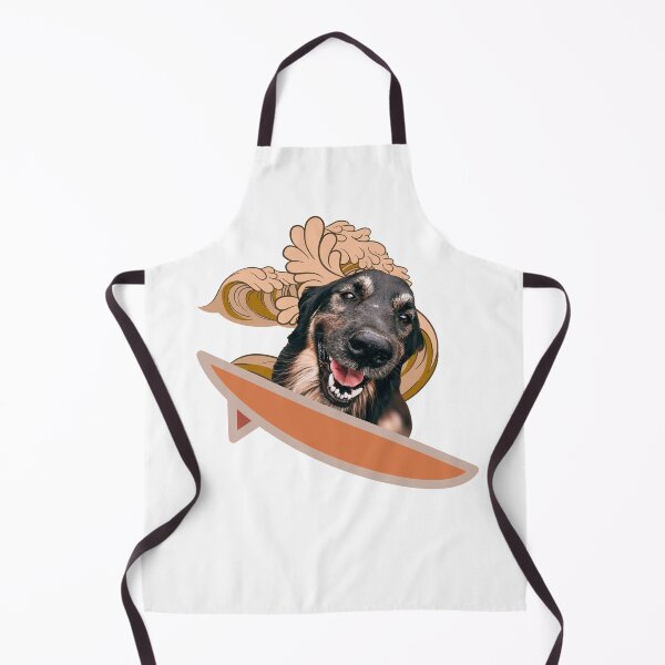 Artikelvorschau, Hund auf Surfbrett entworfen und verkauft von Renovapring ⭐⭐⭐⭐⭐.