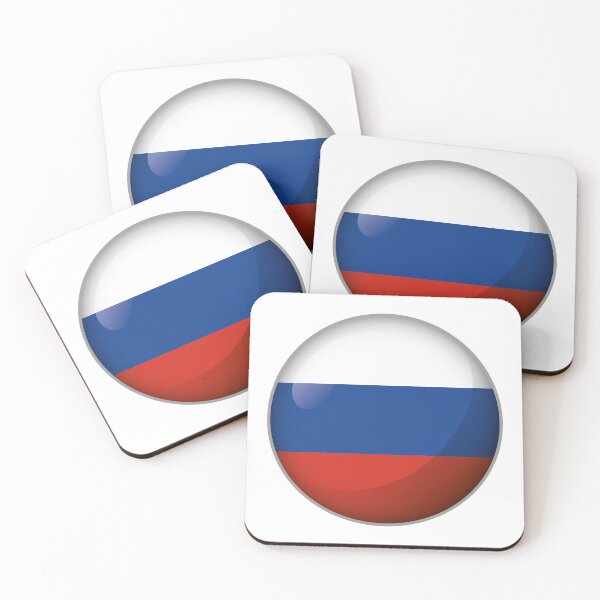Item preview, Icon representing button flag of Russia. Ideal for catalogs of institutional materials and geography designed and sold by LucianoCosmo.