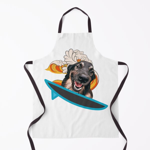 Artikelvorschau, Hund auf Surfbrett entworfen und verkauft von Renovapring ⭐⭐⭐⭐⭐.