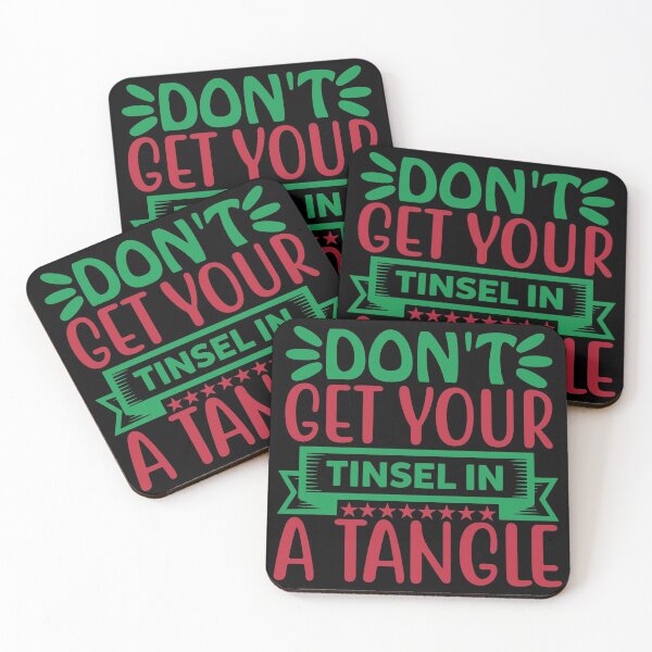 Item preview, Don't get your tinsel in a tangle designed and sold by pnkpopcorn.