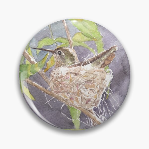 Item preview, Nesting Hummingbird, Sonoran Desert designed and sold by tracyannholmes.