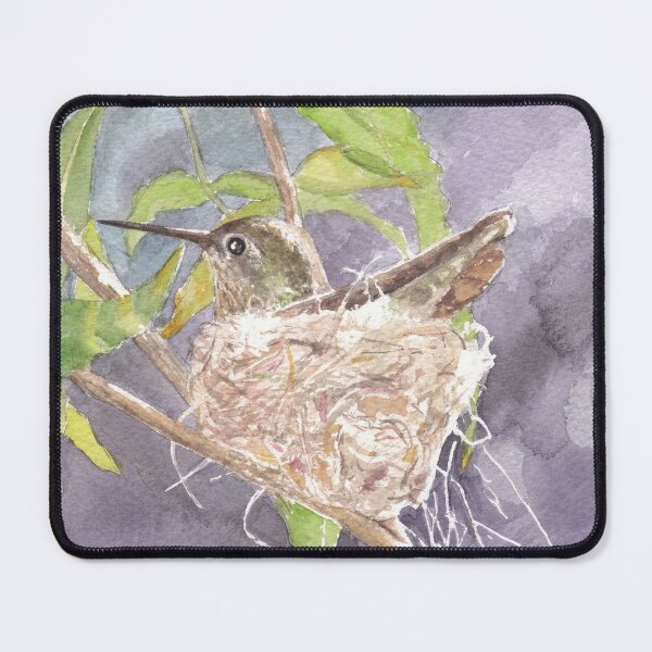 Item preview, Nesting Hummingbird, Sonoran Desert designed and sold by tracyannholmes.
