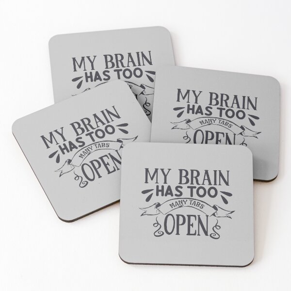 Item preview, “Too Many Open Tabs”  designed and sold by FarmersCottage.
