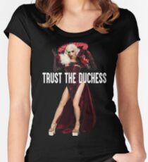 ALYSSA EDWARDS - TRUST THE DUCHESS Women's Fitted Scoop T-Shirt