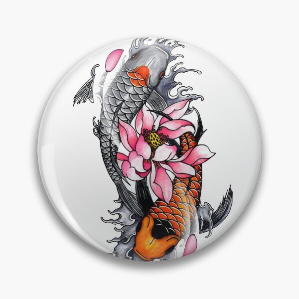 Item preview, Koi and White Lily designed and sold by ahmedsaulorez.