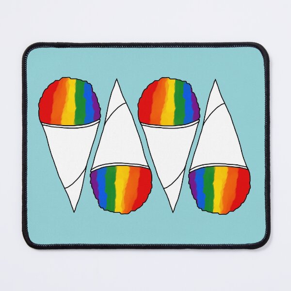 Item preview, Rainbow Snow Cone Pattern designed and sold by SimplyPride.