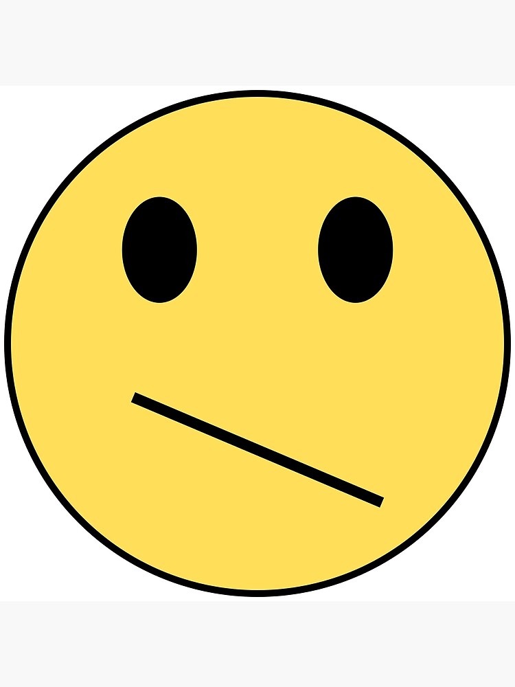 ""oh" Face" Poster for Sale by TheKidFromVan | Redbubble