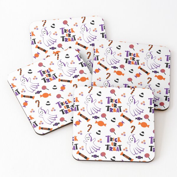 Item preview, Trick Or Treat Halloween Pattern designed and sold by ChelleCreate.