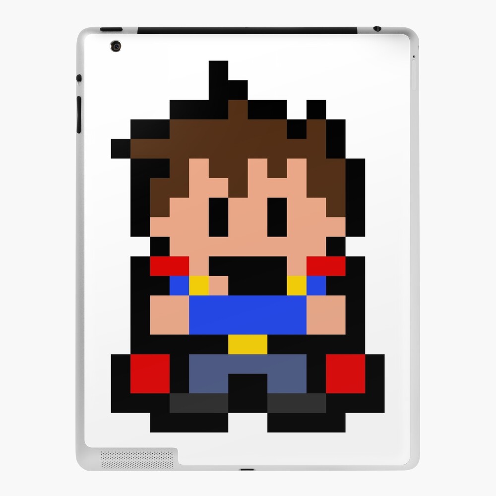 Pixel I Wanna Be The Guy Ipad Case Skin By Impishmatt Redbubble