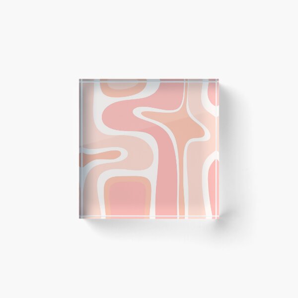 Item preview, Copacetic Retro Abstract in Blush Pink Tones designed and sold by kierkegaard.