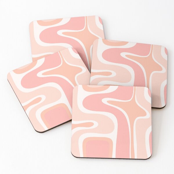 Item preview, Copacetic Retro Abstract in Blush Pink Tones designed and sold by kierkegaard.