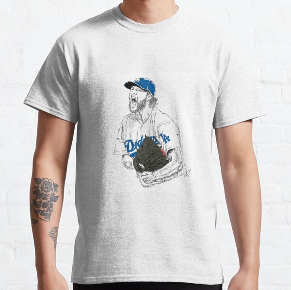 Clayton Kershaw Cartoon Art Unisex T-Shirt - Teeruto