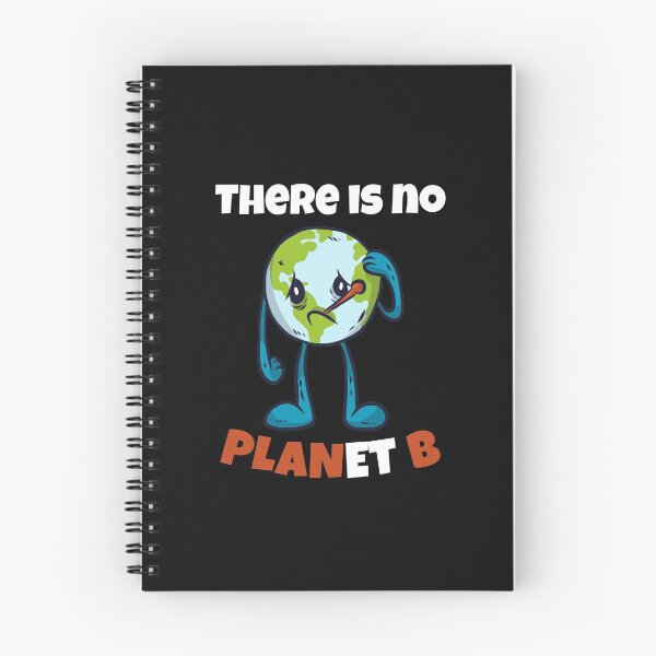 Item preview, There is no planet B Environmentalism environmental activism - sick esrth with thermometer designed and sold by Click-Like.