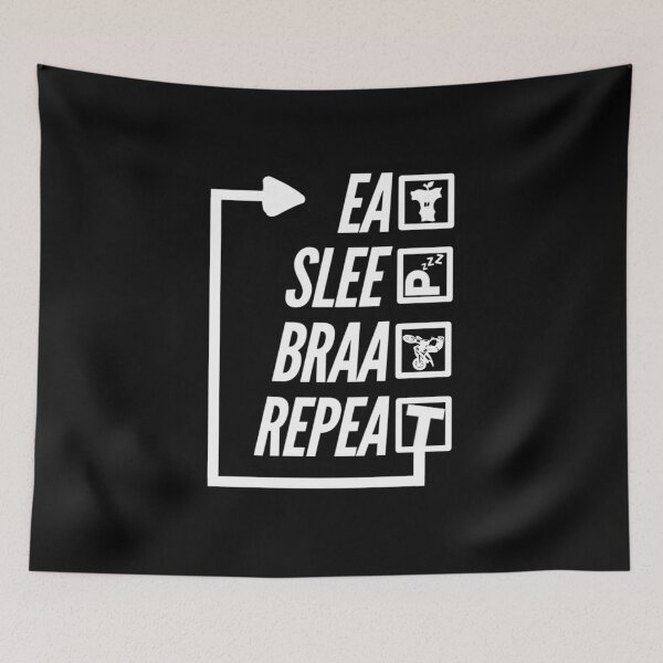 Item preview, Comer Dormir Braap Repetir designed and sold by TheUnknown93.
