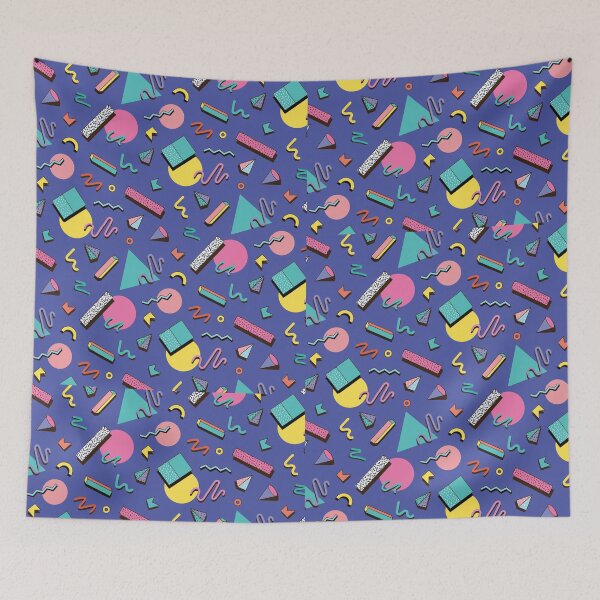 Item preview, 80s Pattern Retro Geometric Design designed and sold by SpookshowDesign.