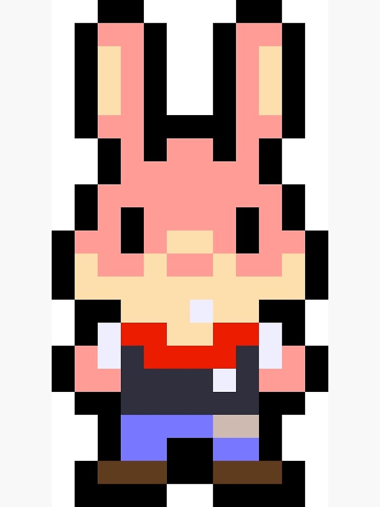 Pixel Arcade Bunny