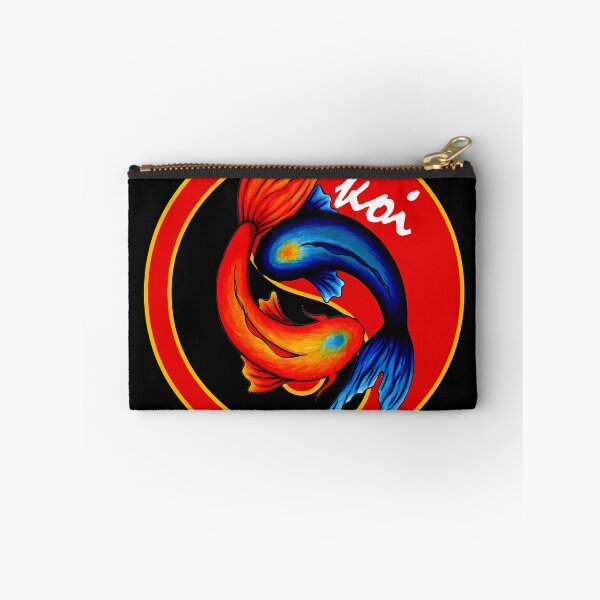 Item preview, Red And Black Koi Carps Hand Drawn designed and sold by ahmedsaulorez.