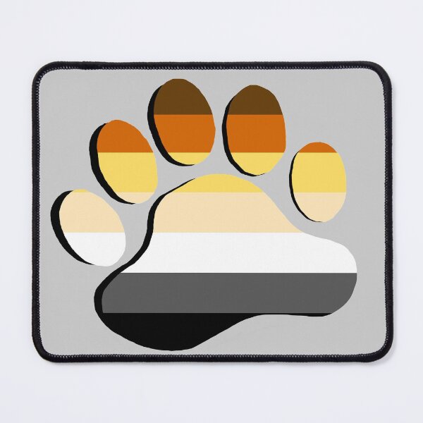 Item preview, Bear Pride (w/ shadow) designed and sold by SimplyPride.