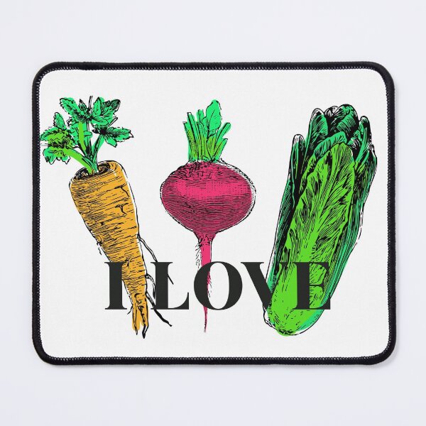 Item preview, I love Veggies  designed and sold by MuggyandMo.