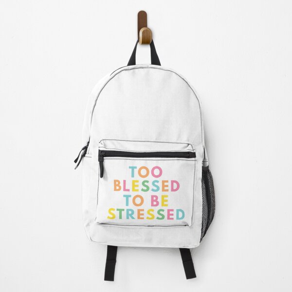 Item preview, Too Blessed To Be Stressed designed and sold by ilustraliza.
