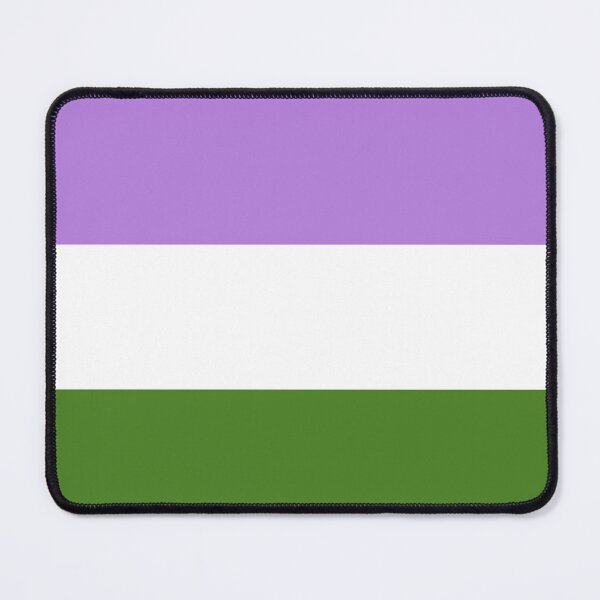 Item preview, Genderqueer Pride Large Flag Print designed and sold by SimplyPride.