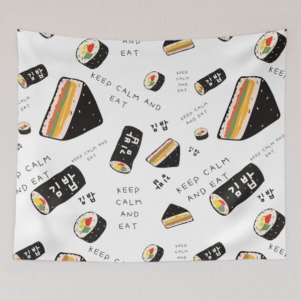 Item preview, Keep calm and eat kimbap designed and sold by SalxSal.