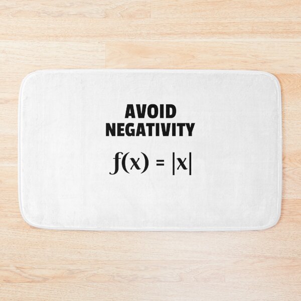Item preview, avoid negativity designed and sold by fhodgson.