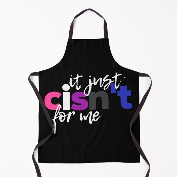 Item preview, It Just Cisnt For Me. Genderfluid Pride designed and sold by Subtle Pride Shop.