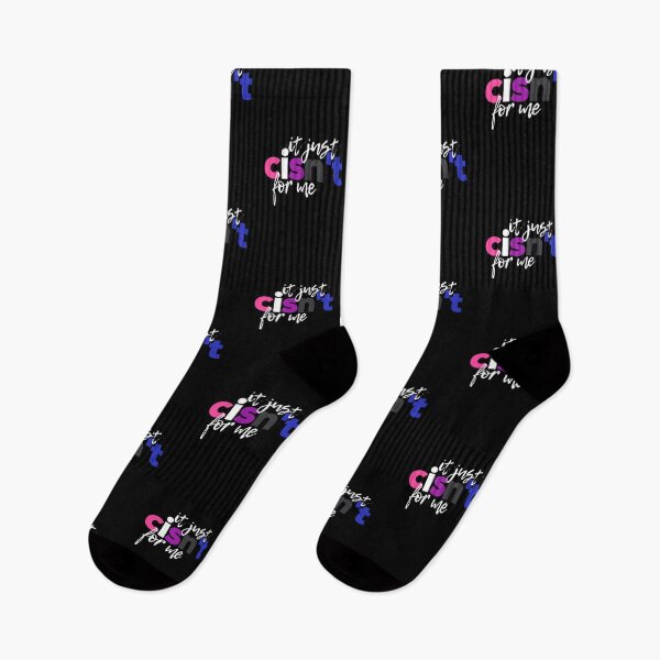 Item preview, It Just Cisnt For Me. Genderfluid Pride designed and sold by Subtle Pride Shop.