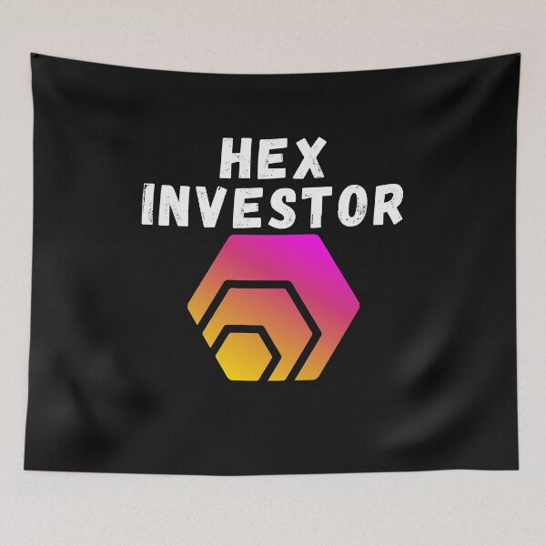Item preview, Hex Investor of HEX Crypto, HEX Logo Hex Network, Hex Crypto, Hexican, HexMom designed and sold by Cryptohaven.