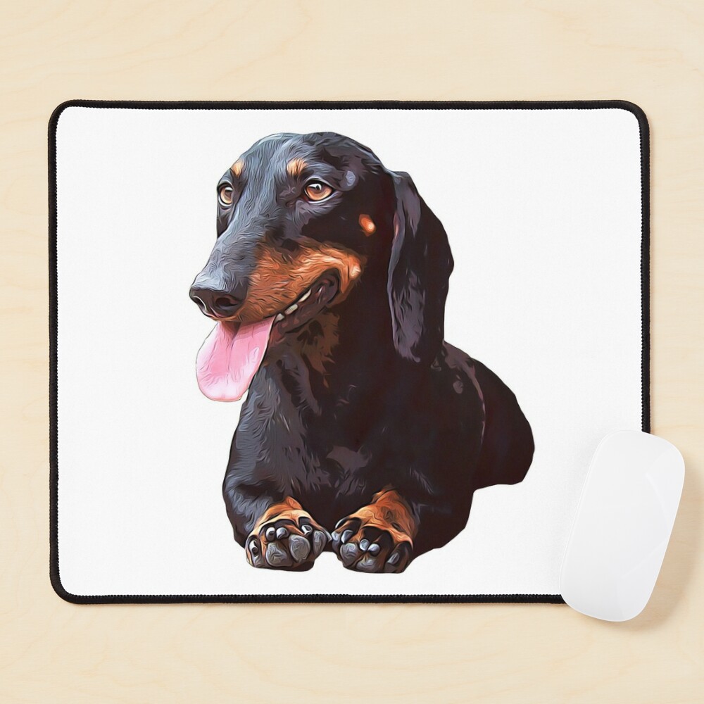 Dachshund Puppies Mouse Pad, Mousepad (Dogs Mouse Pad)