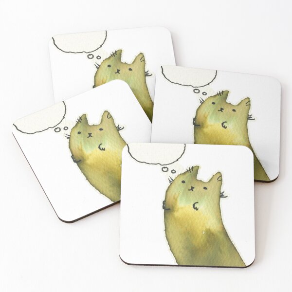 Item preview, Cat has a thought designed and sold by Akebono Roller Derby.