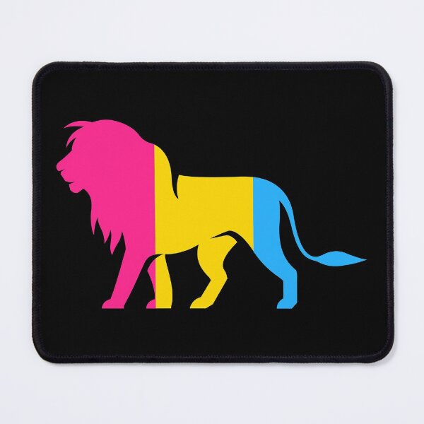 Item preview, Lion Pansexual Pride Flag. Pansexual Pride designed and sold by Subtle Pride Shop.