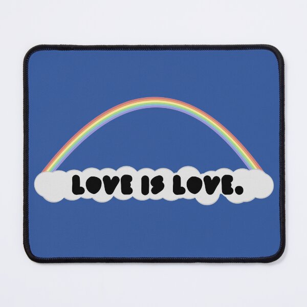 Item preview, Rainbow Positivity: Love (Black Text) designed and sold by SimplyPride.