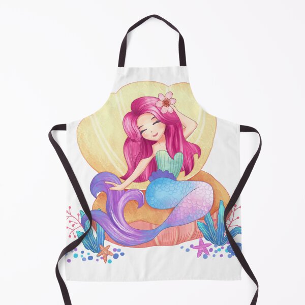 Item preview, Hand Drawn Cute Mermaid designed and sold by fariz yuhdi.