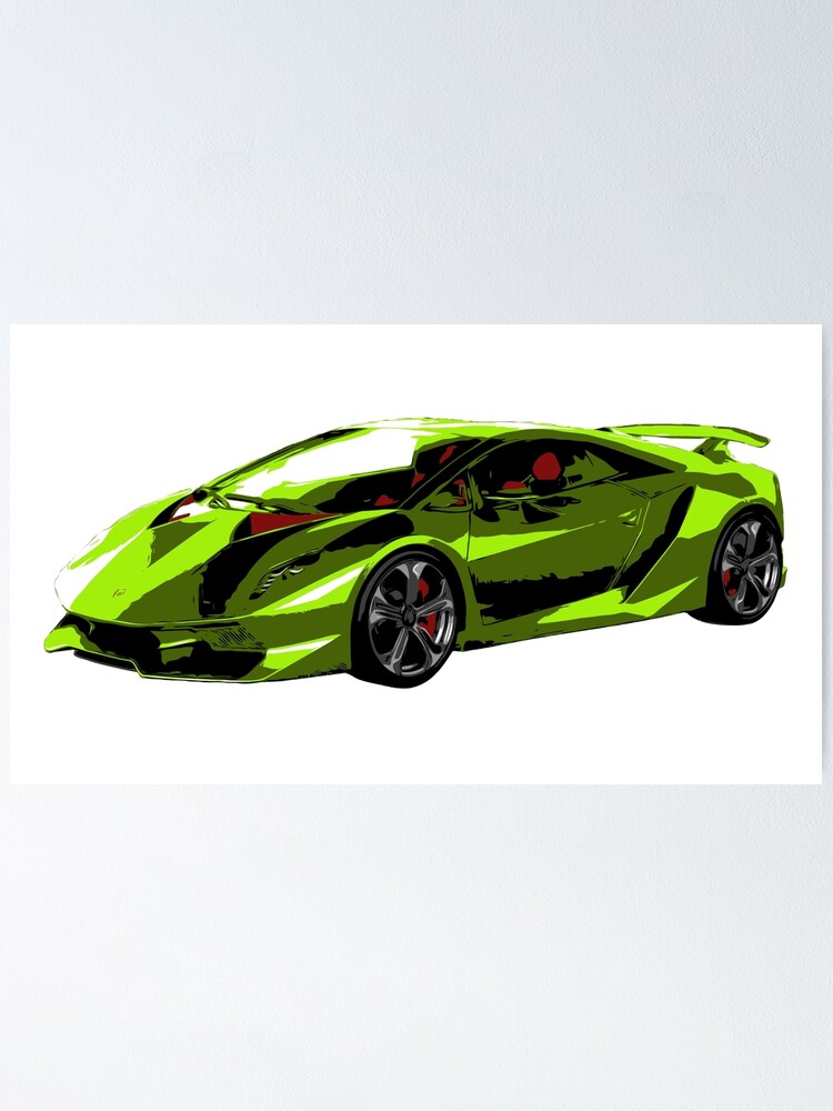 Lamborghini Sesto Elemento - Bright Green