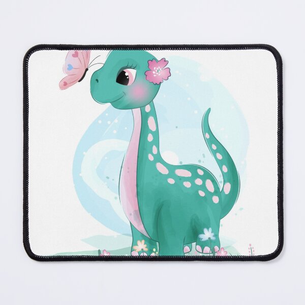 Item preview, Cute Little Dinosaur With Butterfly designed and sold by fariz yuhdi.